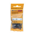 Bleckspik 2,5 x 30 mm Svart 40-pack Heco